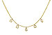 E320-62152: NECKLACE .50 TW FANCY CUT DIAS (18")