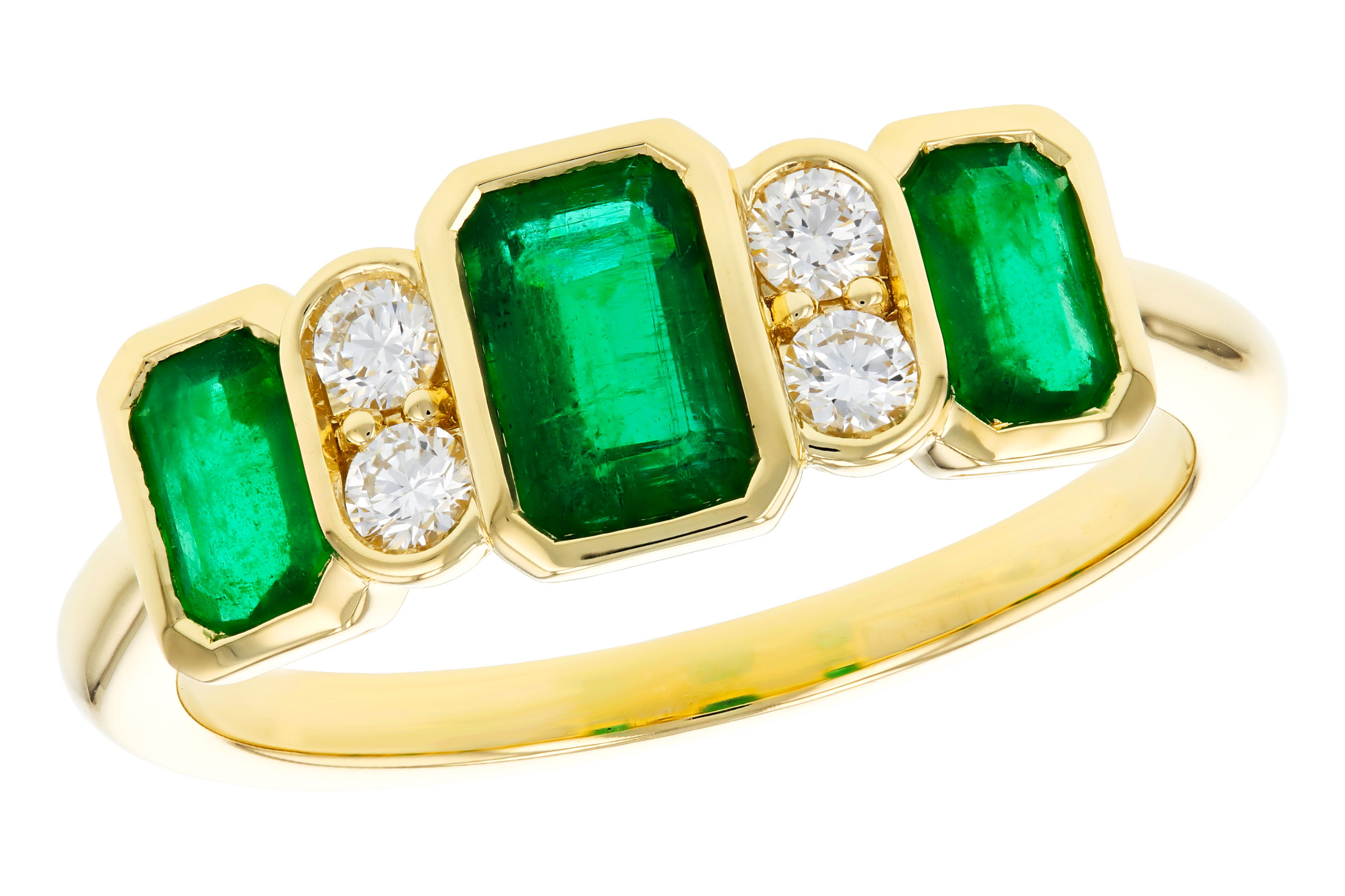 E321-47597: LDS RG 1.04 TW EMERALD 1.19 TGW