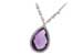 F229-64834: NECK 9.30 AMETHYST 9.56 TGW