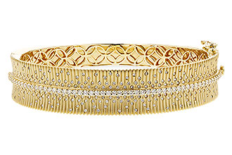 F230-54879: BANGLE BRACELET 1.94 TW (54x63 MM)