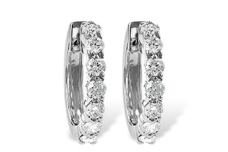 F231-48479: EARRINGS 1.00 CT TW