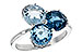 F235-10361: LDS RG 4.02 BLUE TOPAZ 4.07 TGW