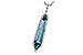 F236-00334: NECK 3.47 LONDON BLUE TOPAZ 3.70 TGW