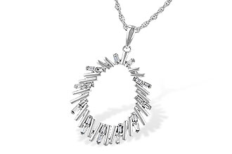 F236-04834: NECK .24 TW BAGUETTE DIAS
