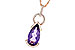 F236-06643: NECK 2.44 AMETHYST 2.58 TGW