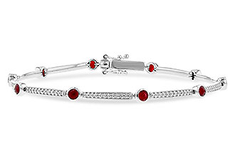 F236-06679: BRACELET 1.22 TW RUBY 1.67 TGW