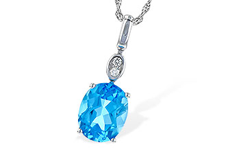 F236-07634: NECK 2.84 BLUE TOPAZ 2.87 TGW (10x8MM BT)