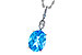 F236-07634: NECK 2.84 BLUE TOPAZ 2.87 TGW (10x8MM BT)