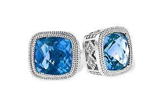 F318-73915: EARR 2.20 TW BLUE TOPAZ