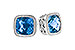 F318-73915: EARR 2.20 TW BLUE TOPAZ