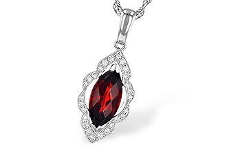 F318-80288: NECK 1.25 GARNET 1.36 TGW