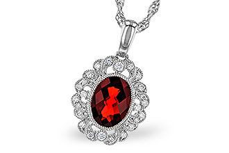 F319-65788: NECK 1.40 GARNET 1.54 TGW (8x6MM GAR)