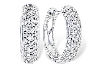 F319-66679: EARRINGS .50 TW