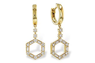 F320-55752: EARRINGS .23 BAG .60 TW