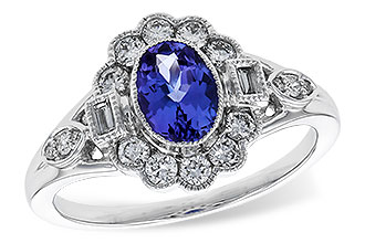 F320-55788: LDS RG .80 TANZANITE 1.20 TGW (7x5MM OV)