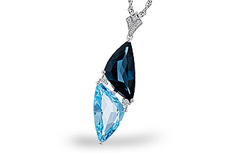 F320-56688: NECK 6.87 BLUE TOPAZ 6.97 TGW