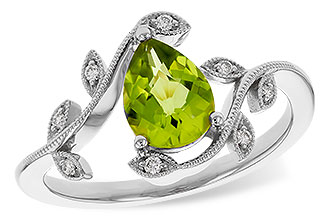 F320-56706: LDS RG 1.16 PERIDOT 1.22 TGW (8x6MM PER)