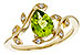 F320-56706: LDS RG 1.16 PERIDOT 1.22 TGW (8x6MM PER)
