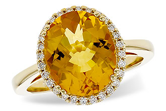 F320-57606: LDS RG 3.85 CITRINE 4.05 TGW (12x10MM OV)