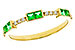 F320-59434: LDS WED RG .23 TW EMERALD .30 TGW