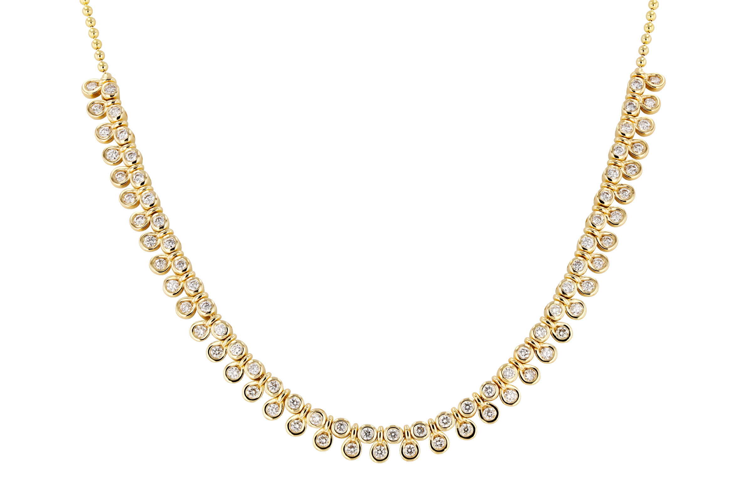 F321-47561: NECKLACE 1.50 TW (17")