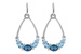 G234-21224: EARR 3.75 BLUE TOPAZ 4.17 TGW