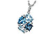 G235-10279: NECK 2.60 BLUE TOPAZ 2.70 TGW