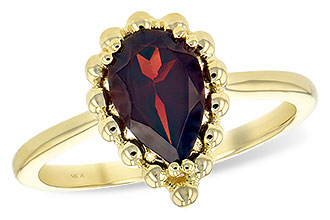 G235-13079: LDS GARNET RING 1.38 CT