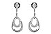 G235-14870: EARRINGS .12 TW