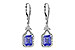 G236-00324: EARR 1.60 TW TANZANITE 2.08 TGW
