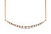 G236-04906: NECKLACE .20 TW (16 STONES)