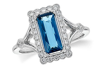 G236-05806: LDS RG 1.58 LONDON BLUE TOPAZ 1.75 TGW