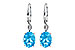G236-08461: EARR 3.70 TW BLUE TOPAZ 3.75 TGW (9x7MM BT)