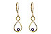 G236-08543: EARR .27 AMETHYST .35 TGW