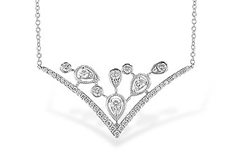 G318-76661: NECKLACE .45 TW