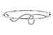 G318-76715: BANGLE .75 TW