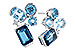 G318-79424: EARR 4.15 BLUE TOPAZ TW 4.19 TGW