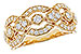 G319-65815: LDS DIA WED RG .50 TW