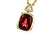 G319-67615: NECK 1.52 TW GARNET 1.55 TGW (8x6MM GAR)