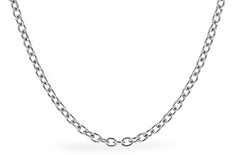 G319-70306: CABLE CHAIN (1.3MM, 14KT, 20IN, LOBSTER CLASP)