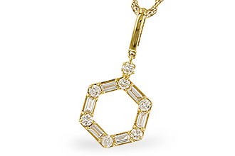 G320-54906: NECKLACE .14 BAG .35 TW