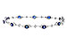 G320-55806: BRACELET 2.31 SAPPHIRE 2.50 TGW (7")
