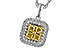 G320-58488: NECK .52 FANCY YELLOW DIAMONDS .72 TW