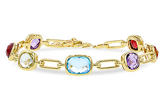 G320-58506: BRACELET 8.87 TW SEMI-PREC (GT,CIT,AMY,G.AMY,BT)