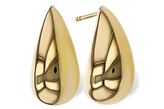 G320-60315: GOLD EARRINGS (20MM)