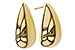 G320-60315: GOLD EARRINGS (20MM)