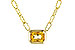 G320-60343: NECKLACE .86 CITRINE (18")