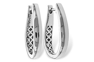 G320-60352: GOLD EARRINGS (22MM)