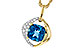 G321-45752: NECK 1.43 LONDON BLUE TOPAZ 1.62 TGW (7MM LBT)