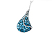 H233-32133: NECK 4.81 BLUE TOPAZ 4.94 TGW